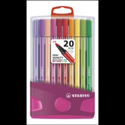 Stabilo Box met 20 kleurstiften Colorparade Lilac
