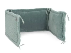 Jollein Box/Bedbumper River Knit Ash Green