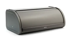 Brabantia Broodtrommel met schuifdeksel platinum