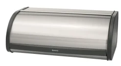 Brabantia Broodtrommel met schuifdeksel mat staal