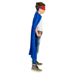Euro Shop Cape Superheld Blauw