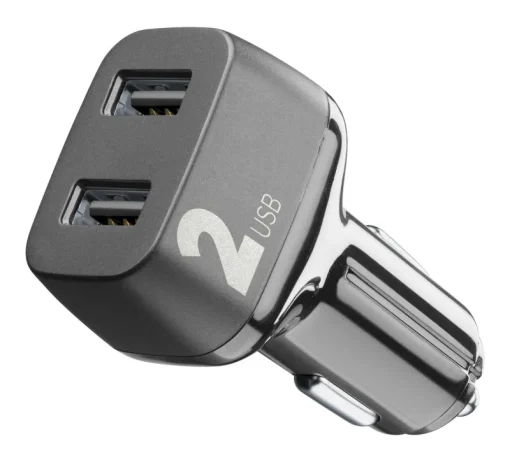 Cellular Line Car Charg Multip 2 Usb 18W Bl