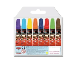 Disney Cars pack with 8 markers