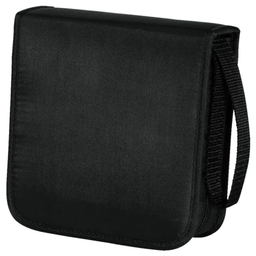 Hama CD wallet nylon zwart 40 cd's
