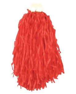 Partyline Cheerleader Pompon met Ringen - Rood