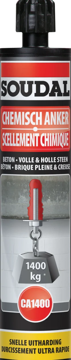 Soudal Chemische verankering grijs 280 ml