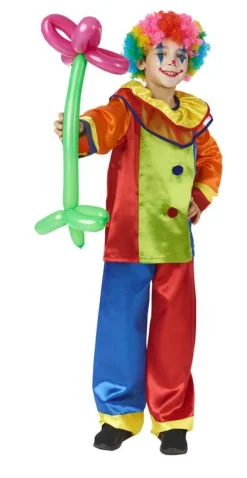Kinderen Partyline Clown Kostuum Kind - Maat 140