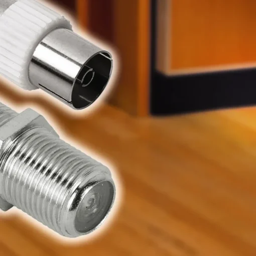 Hama Coax adapter 2x socket