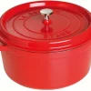 Staub Cocotte rond kers 28 cm