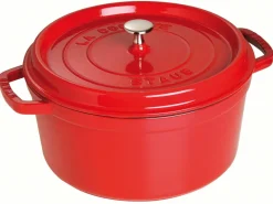Staub Cocotte rond kers 28 cm