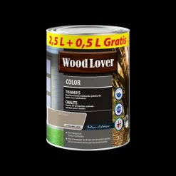 Wood Lover Color tuinhuis taupe promo 3 L
