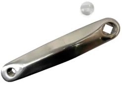 Maxxus Crank links staal 170 mm 9/16'' met plastic cover