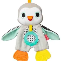Infantino Cuddly Teether Pinguin