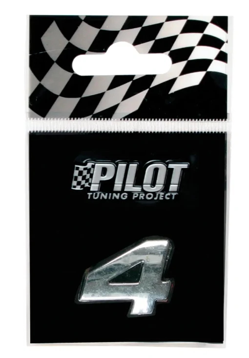 Euro Shop 3D Letter 4 18mm