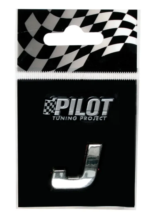 Euro Shop 3D Letter J 18mm