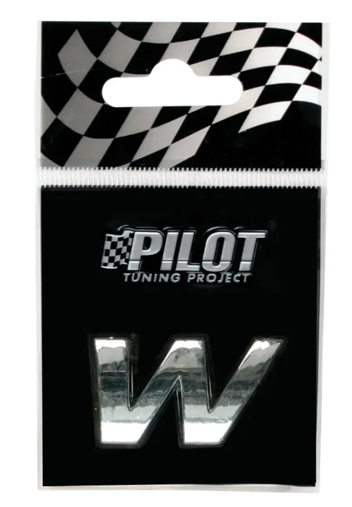 Euro Shop 3D Letter W 18mm