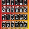 Euro Shop 3D Letter 10x48pcs 28mm