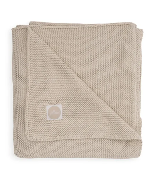 Jollein Deken 75 x 100 cm Basic Knit Nougat