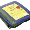 Euro Tools Dekzeil 6x10m 140g groen/blauw