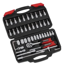 Kreator 46-delige dopsleutelset 1/4''