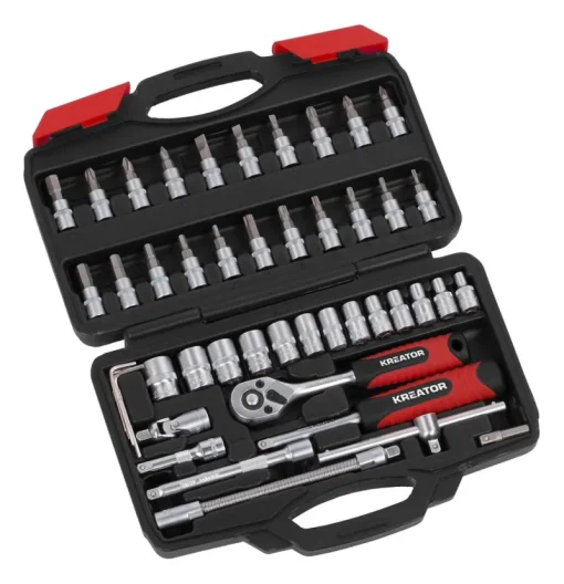 Kreator 46-delige dopsleutelset 1/4''