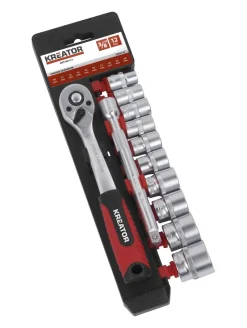 Kreator 12-delige dopsleutelset 3/8''