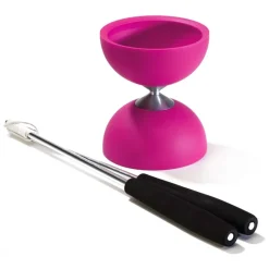Euro Shop Diabolo rubber - Roze