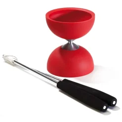 Euro Shop Diabolo rubber rood