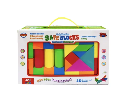 DDD Toys Doos met blokje 49 stuks