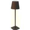 Euro Shop Draadloze LED tafellamp Sphere met touchbediening - Dimbaar- Oplaadbaar via USB - Lichtgrijs