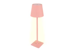 Euro Shop Draadloze LED tafellamp Sphere met touchbediening - Dimbaar - Oplaadbaar via USB - Roze