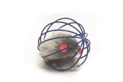 Beeztees Draadspeelbal met bontmuis