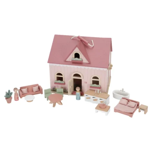 Little Dutch Draagbaar houten poppenhuis FSC
