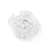Jippie's Draaistopcontact transparant x5