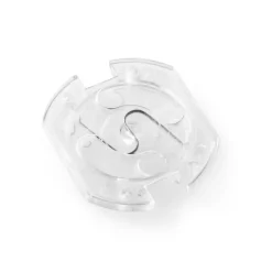 Jippie's Draaistopcontact transparant x5