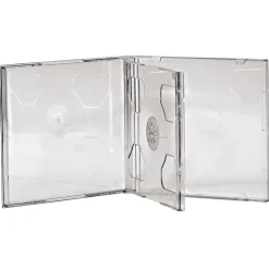 Hama Dubbel cd box transparant 5 stuks