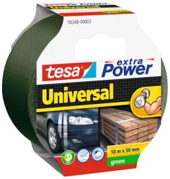 Tesa Duct tape 10 m x 50 mm groen
