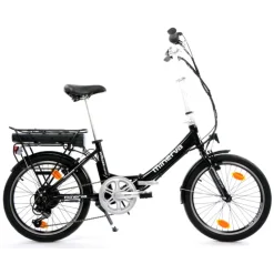 Minerva E-Bike E-folding 7-speed 36V/10AH - Zwart