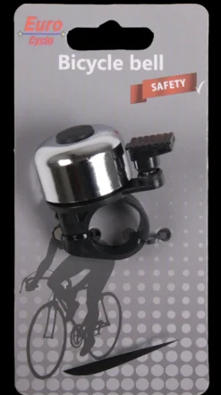 Euro Cycle Fietsbel zilver