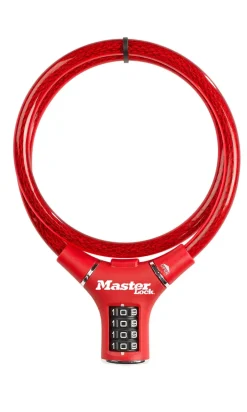 Masterlock Fietsslot staal met code