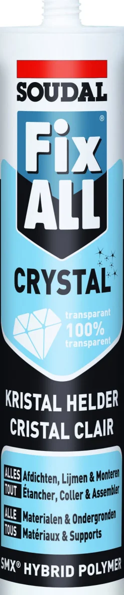 Soudal Fix all crystal 290 ml