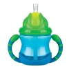 Nuby Flip-It antilekbeker met handvatten - Blauw - 240ml - 12m+