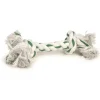 Beeztees Flossytoy wit / groene mint 125 g