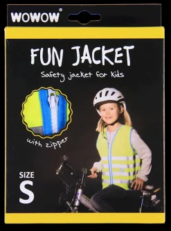 Wowow Fluo hesje met rits 5 - 7 jaar