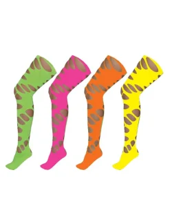 Euro Shop Fluo Panty met gaten - Oranje