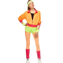 Partyline Fluo Trainingspak Fit Girl - Maat 40