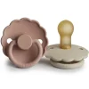 Frigg Fopspeen Daisy Latex Blush/Cream T1 (2 stuks)