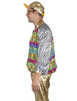 Euro Shop Foute Jas met Dieren Print Heren - Maat 56/58