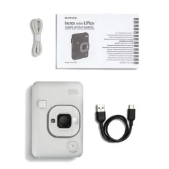 Euro Shop Fujifilm Instax Mini LiPlay fototoestel - Misty White