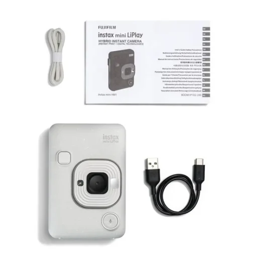 Euro Shop Fujifilm Instax Mini LiPlay fototoestel - Misty White